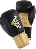 adidas Unisex's Boxing Gloves Men Women Kids Sparring Training Hybrid 100 6oz 8oz 10oz 12oz 14oz 16oz, Gold, 14 oz