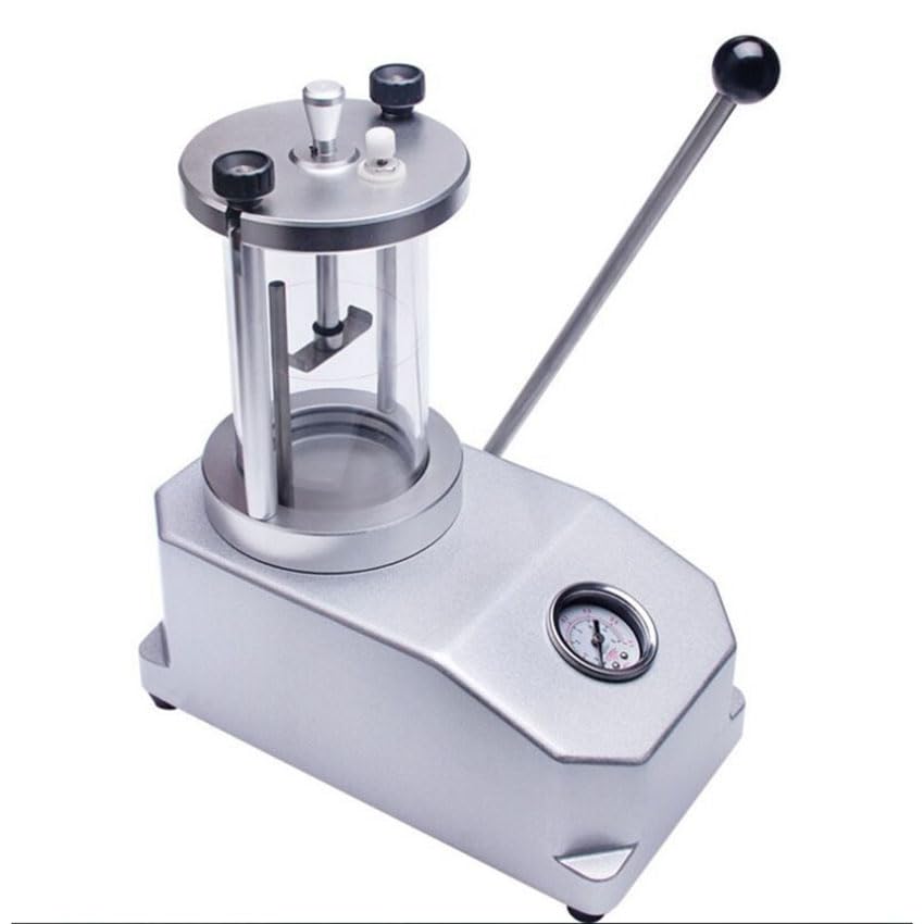 Probador impermeable para reloj, herramienta de aleación para prueba de presión, duradero y portátil, 6 ATM, para uso doméstico y comercial