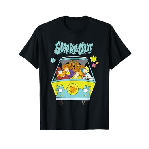 Scooby Doo Mystery Machine Group Camiseta