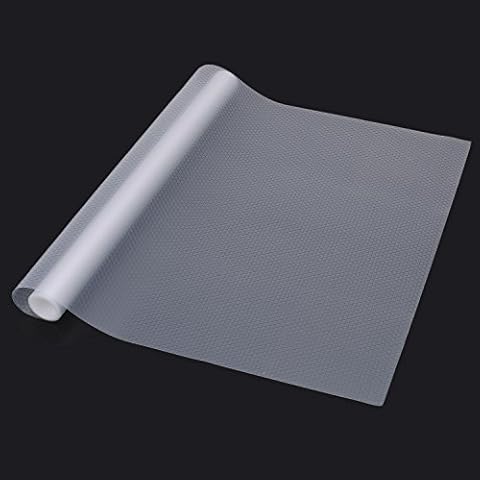 Sulimy Refrigerator Pad Shelf Liners Can Be Cut Refrigerator Mats Cupboard Pad Non-Slip Multifunctional Pad Fridge Pads Cabinet Closet Drawer Table Placemats Cover