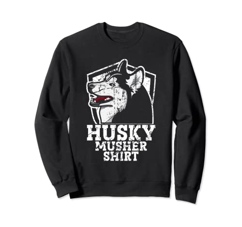 Traje Husky Musher | Perros de trineo Alaska | Mushing Sudadera