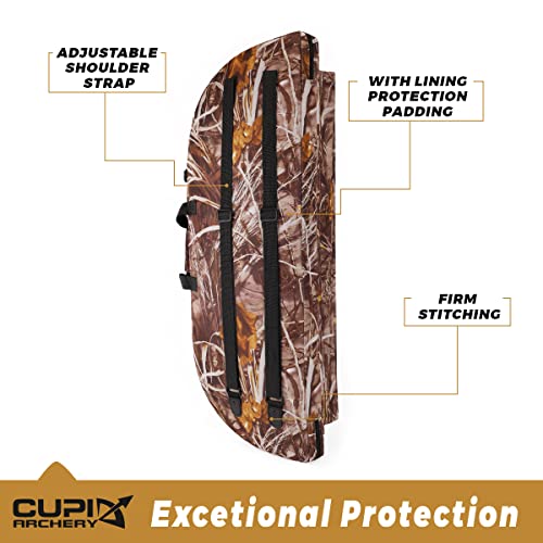 image for LWANO Compound Bow Case Light-Weight Soft Bow Bag with Arrow Pocket an