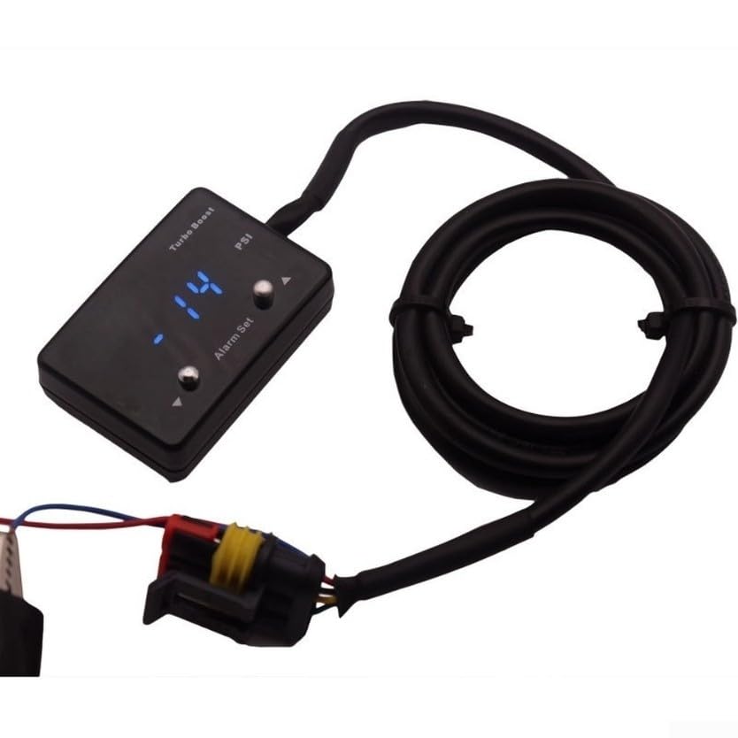 Medidor digital de temperatura del agua con sensor 1/8 NPT e indicador LED para motor 12V 5