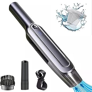Handheld Vacuums, 6000Pa Cordless Car Vacuum Cleaner, 120W USB Charging Rechargeable Portable Handheld Hoovers, Dust Hand Vacuum Buster Cleaner Cordless for Car and Home Cleaning, Wet & Dry Use