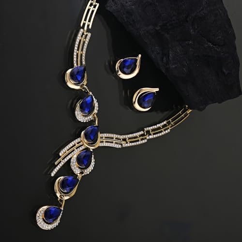Stylish Crystal Necklace Set for Women