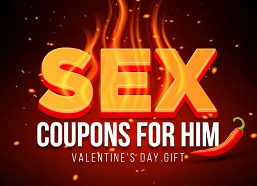 Sex Coupons: Valentines Day Gifts for Him with Hot Activities and Games for Couples. Create unforgettable moments with your Man, Husband or Boyfriend. image 2
