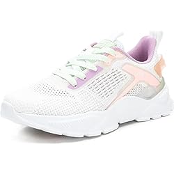 XTI - Zapatilla Cierre de cordón para Mujer, Color: Blanco, Talla: 38