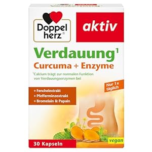 Doppelherz Verdauung Curcuma + Enzyme 30 Kapseln