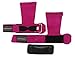 Gripad AMRAP Cross-Training Grips for Pull-ups, Weightlifting, WODs with Wrist Straps | Comfort and Support | Hand Protection from Rips and Blisters | Men and Women. (Pink, Medium)