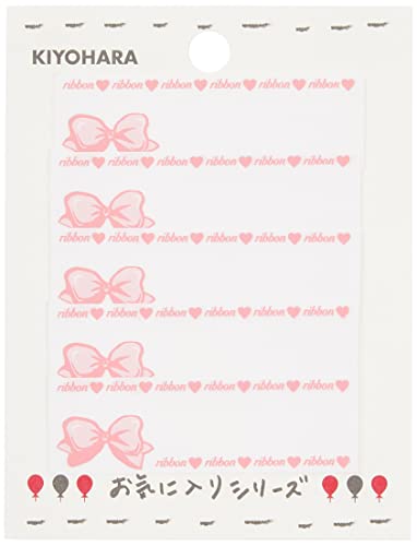清原 KIYOHARA お気に入りシリーズ ネームラベルSS リボン 5枚入り MOW813