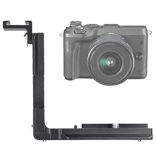 KBREE Accessori per Fotocamera Fotocamera in Lega di Alluminio a sgancio rapido L Piastra a sgancio rapido per riprese Verticali Adatta per Piastra a sgancio rapido Canon EOS-R5