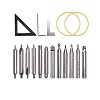 SaiDian 1Set Key Cutting Machine Drill Bits Cutter Set for 368A 339C Tools Vertical Key Machine Spare Parts