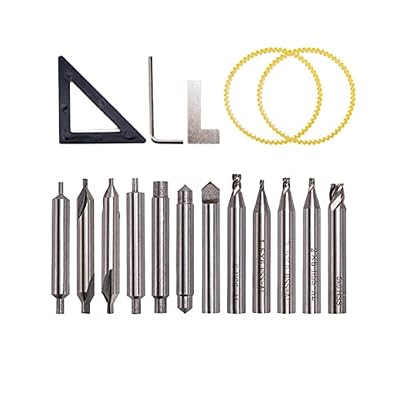 SaiDian 1Set Key Cutting Machine Drill Bits Cutter Set for 368A 339C Tools Vertical Key Machine Spare Parts