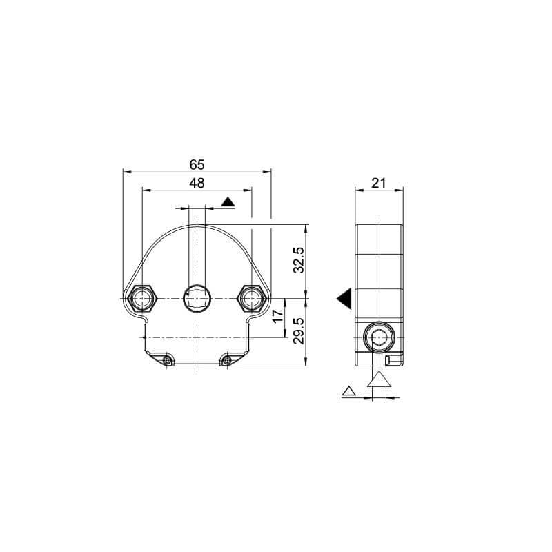 Treuil Bubendorff 1/6 - avec Fin de Course - Entrée 6p7 - Sortie Carré 8 mm - pour Volet Roulant Manuel Bubendorff - Diamètre 65 mm - Epaisseur 21 mm - Fabrication Française