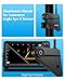 JISHAHS Aluminum Mount for Lowrance Eagle Eye 9 Sensor - Compatible with Various Rod, Easy Installation - Aluminum Alloy Material - Sturdy and Durable