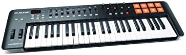 M Audio Oxygen 49 IV | 49 Key USB/MIDI Keyboard With 8 Trigger Pads & A Full Consignment of Production/Performance Ready Controls