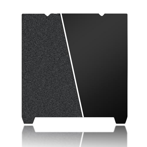Image of 235x235mm Black Build Plate for K1C /K1 /Ender 3 V3 /Ender 3 V3 KE /Ender 3 /Ender 3 Pro /Ender 3 V2 /3 V2 Neo /CR 10 SE, Double Sided Textured PEI+Smooth PEI Flexible Spring Stee Platform