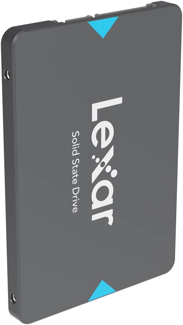 Lexar NQ100 SSD interno SATA III 2,5" 256 GB - Velocità di lettura fino a 550 MB/s - Unità SSD interna per laptop e desktop