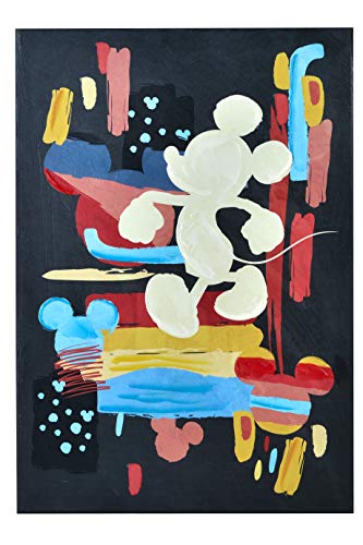 Mickey Mouse Clubhouse Kids Canvas Wall Art Decor | Disney Movie & TV Show Room Artwork for Childrens Playroom or Baby Nursery | 13x19 Cute Painting Like Fan Art Poster for Boys & Girls Bedroom Walls