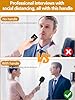 YOUSHARES Universal Interview GO Handheld Adapter for Rode Wireless GO II Mic, Wireless GO/Me/Pro, DJI Mic, DJI Mic 2 - Interview Microphone Handle with Mic Cover Foam for Most Wireless Mic #5