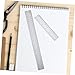 HAPINARY 2 Pack Triangle Ruler Protractor Measuring Ruler Set Essential Tool for Students Teachers