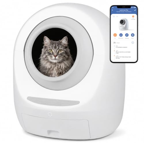 Image of Casa Leo Automatic Self-Cleaning Cat Litter Box