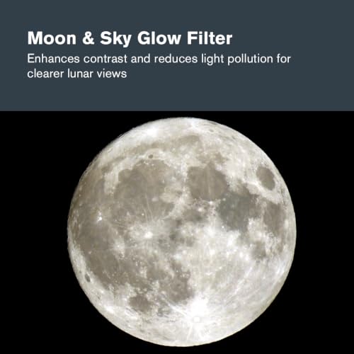 Celestron Moon Filter Set – Neutral Density & Sky Glow Filters – Moon Map - image 4