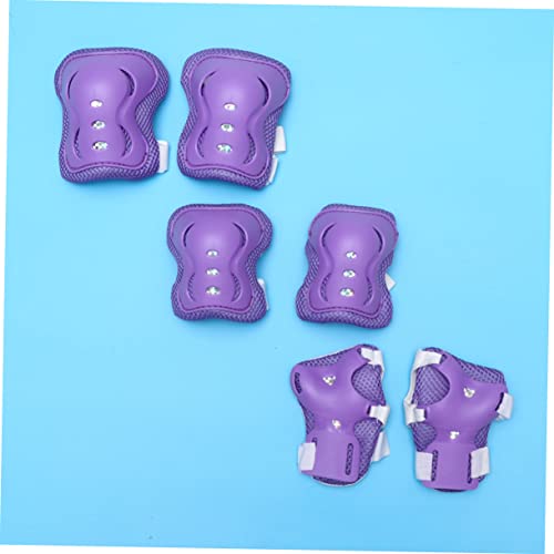 image for Kisangel 18 Pcs Set Wrist Guards for Roller Skating Kids Motorcycle Ge