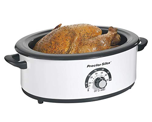 Proctor Silex 32700 Portable Roaster Oven, White