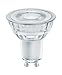 Produktbild OSRAM STAR+ Dimmbare PAR16 LED Reflektorlampe mit GU10 Sockel, Warmweiss (2700K), 4.50W, 3-stufig dimmbar per Klick, Glas Spot, Ersatz für 50W-Reflektorlampe, LED THREE STEP DIM PAR16, 4er-Pack