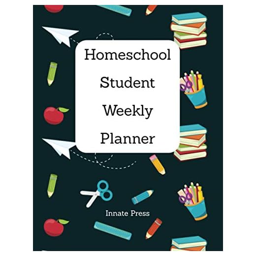 Homeschool Student Weekly Planner: an assignment checkoff planbook for one student