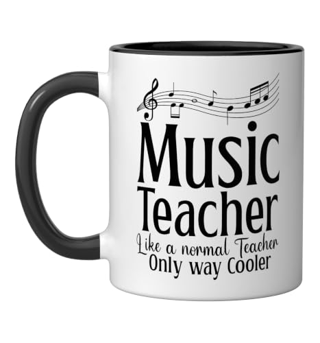 Taza de Cerámica para Profesor de Música 11 oz miniatura 1