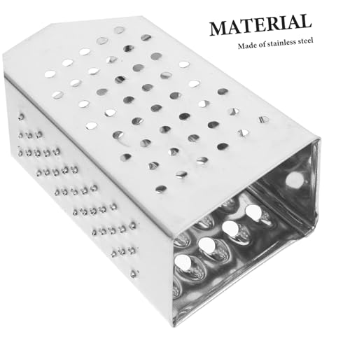 Rallador de acero inoxidable compacto HEALLILY 6pcs miniatura 3