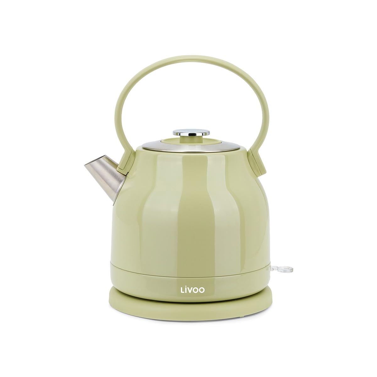 Livoo Czajnik retro 1,5L DOD202C - 1850-2200 W, stal nierdzewna, obrót o 360°, ukryty opór