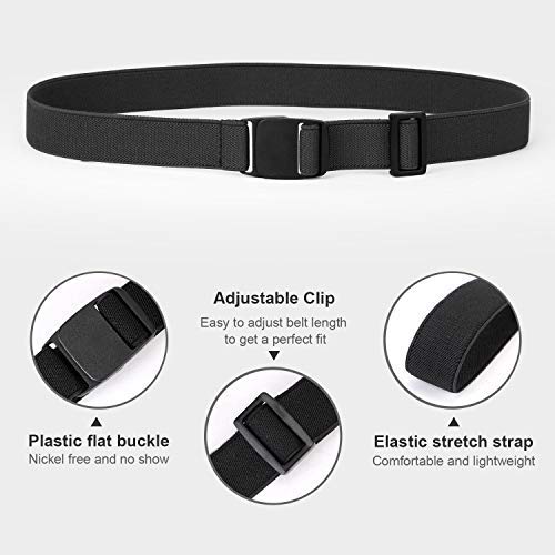 JASGOOD Kids Nickel Free Belts,Adjustable Elastic Belts for Pants Children,Stretch Belts for Boys Girls and Toddlers3