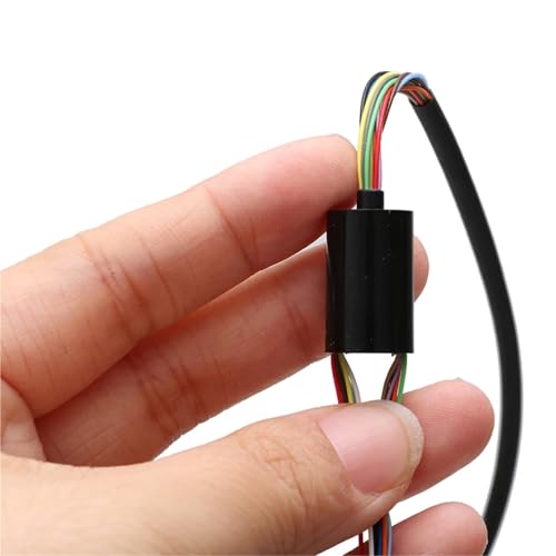 Anillo colector de 12 cables para conector de junta rotativa de 2 A y 250 RPM 7