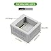 TECKEEN Digital Display Battery Charging Hub for DJI Mavic 3, Rapid Charging Hub Battery Power Adapter Single Charging Hub