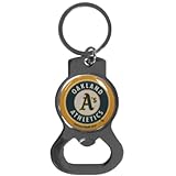 MLB Oakland Athletics Bottle Opener Key Chain, Metal