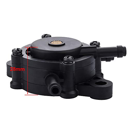 Hipa Fuel Pump + Fuel Filter For L105 L107 L108 L111 L118 L120 L130 Lt166 Lt180 Lt190 Ltr166 Ltr180 Lx277 Lx280 Lx288 Riding Lawn Mower #TOP2