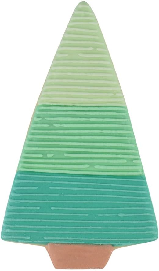 Miniatura 5 de R&M Cortador de galletas de árbol triangular de Navidad, 4 pulgadas, acero inoxidable