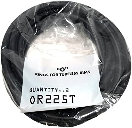 Haltec Two 25 Inch Wheel Seal Rings - 0.26 Inch Diameter - For 15.5X25, 17.5X25, 20.5X25 Tire Seal Rings For Ground Movers And Levelers