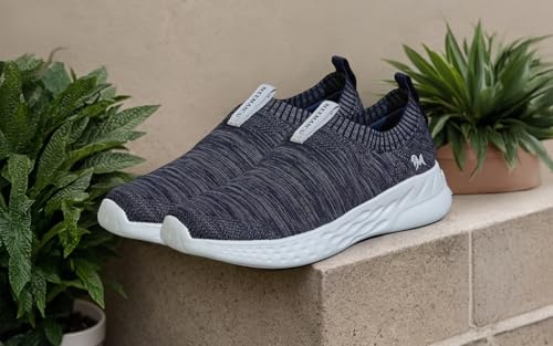 Image of Neeman's Grip Fit Slip Ons for Men | Casual Shoes for Men | Lightweight & Comfortable | Trendy Stylish EVA Sole Shoes | Flexible, Breathable Walking Shoes for Men