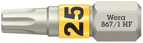 Wera - 05057436001 - Assortimento Inserto, Bit-Check 30 Legno Tx Hf 1, 30 Pezzi - 21