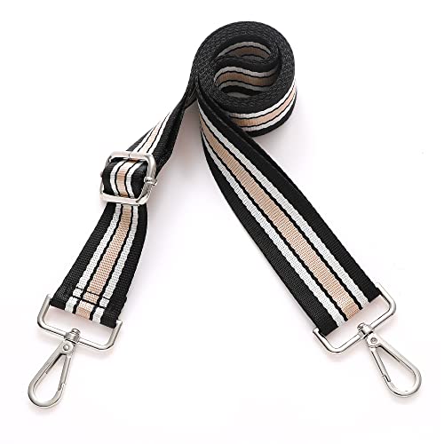 Image of S-Jacorry Purse Strap Replacement Crossbody Wide Shoulder Strap Adjustable Canvas Straps Handbag Strap Replacement Belts
