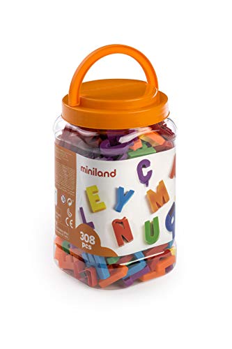 Preisvergleich Produktbild Magnetische Grossbuchstaben 308 Teile, bunt-97912
