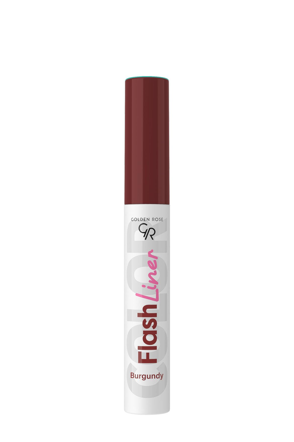Golden Rose Flash Liner Colored Eyeliner - 110 Burgundy - Renkli Likit Eyeliner