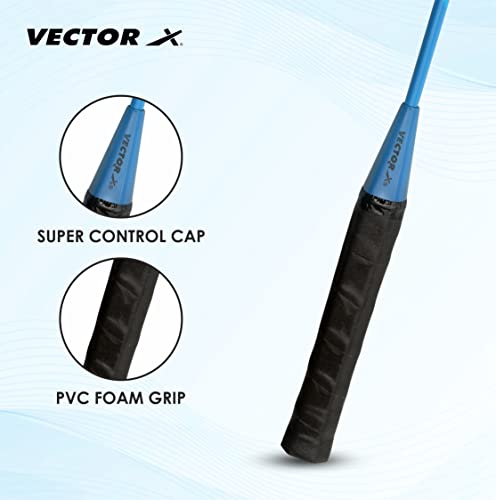 Image of Vector X VXB-80 Aluminum Head Steel Shaft Light Weight Badminton Racquets