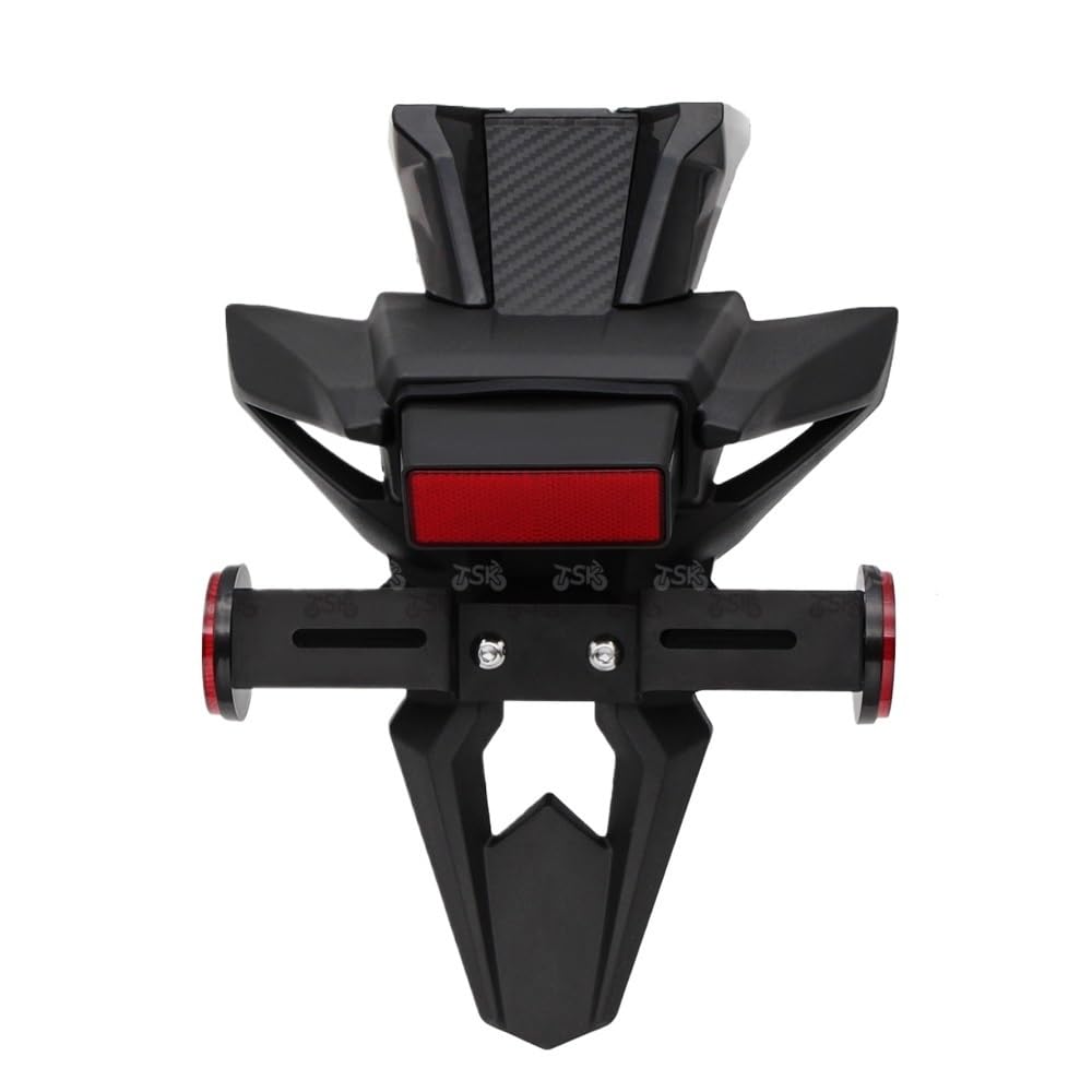carenado Guardabarros Guardabarros Trasero para Motocicleta, Cubierta para Placa de matrícula, Soporte de luz Trasera para SU&ZUKI GSX R 600 750 2008 2009 2010