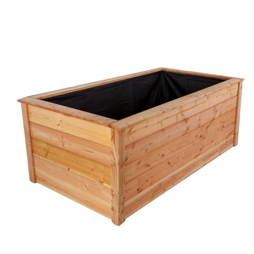 Gartenwelt Riegelsberger Modernes Hochbeet 220x100 cm Höhe 73 cm aus Lärchenholz 27 mm glatt Gemüsebeet Gartenbeet Kräuterbeet Gartenwelt Riegelsberger Modernes Hochbeet 220x100 cm Höhe 73 cm aus Lärchenholz 27 mm glatt Gemüsebeet Gartenbeet Kräuterbeet