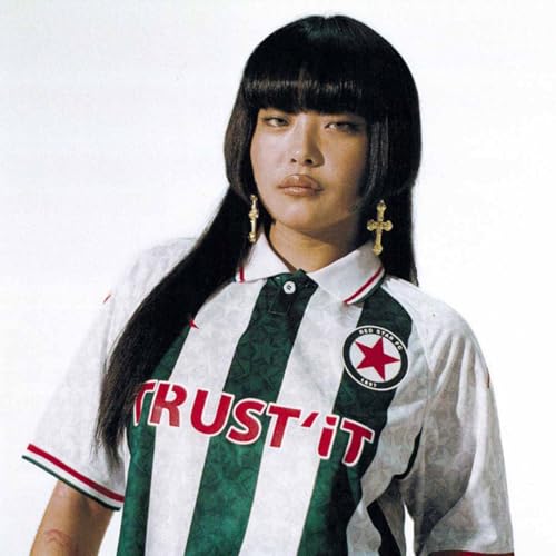 Maillot Kappa Kombat Heritage Red Star vêtement football vintage coupe unisexe